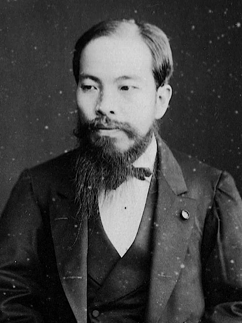 初代農商務卿を務めた河野敏鎌の肖像