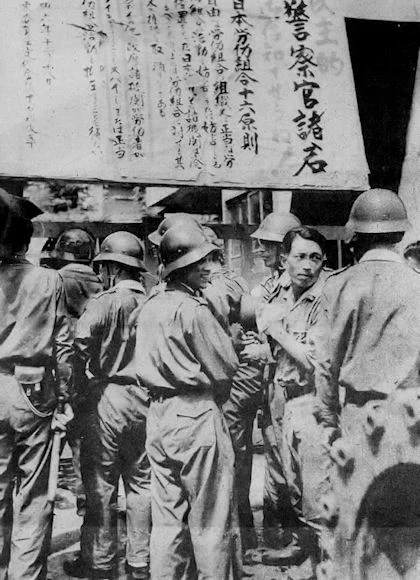 1948年の東宝争議を記録した写真