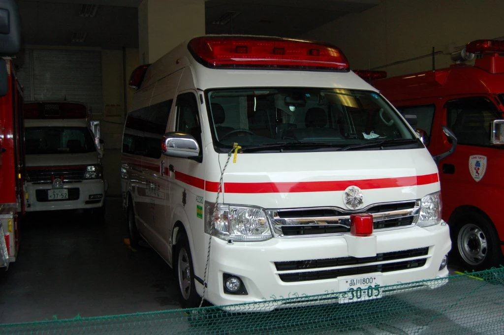 東京消防庁の救急車