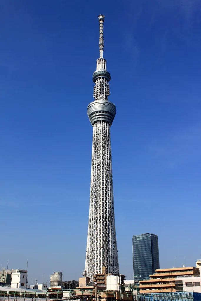 開業直前の2012年5月に撮影された東京スカイツリー