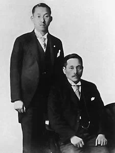 牧口常三郎と戸田城聖の写真