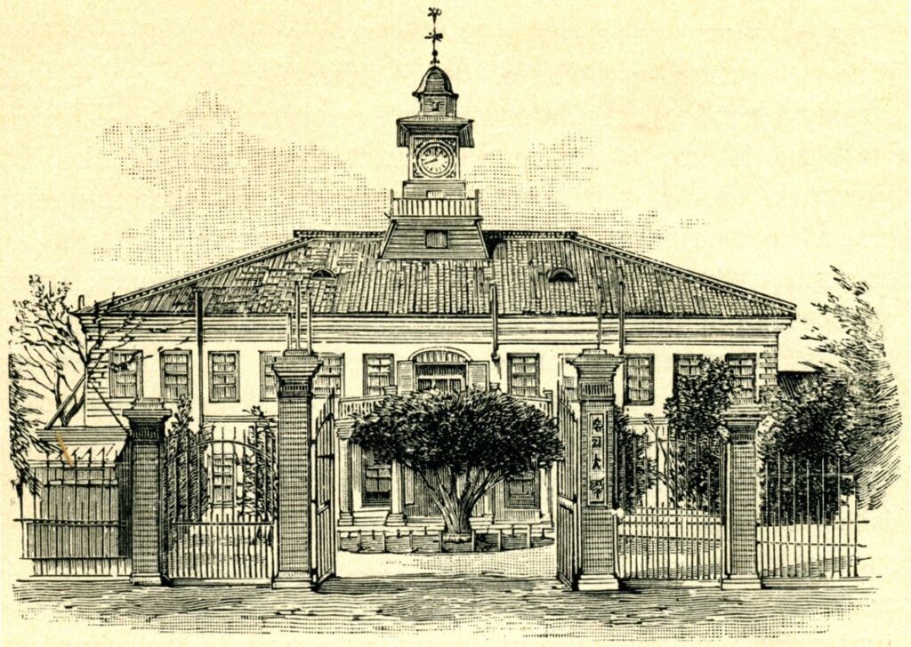 明治時代の東京大学の校舎