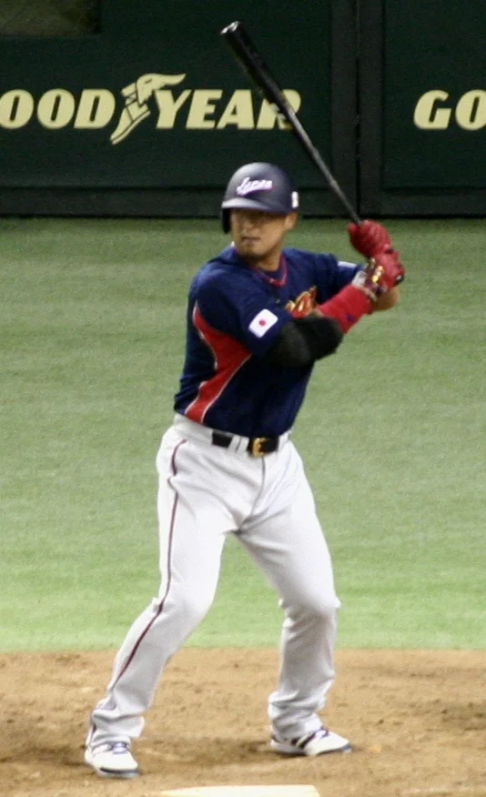 2006年のWBCで日本代表として出場した松中信彦