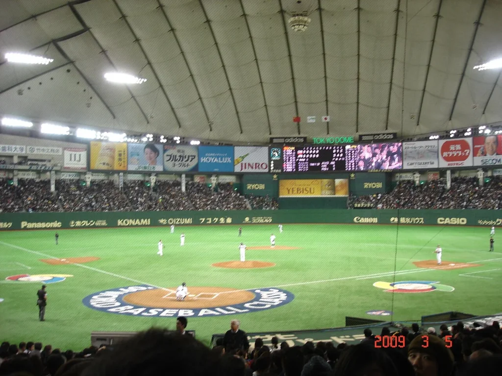 東京ドームで行われた2009年WBC日本対中国戦