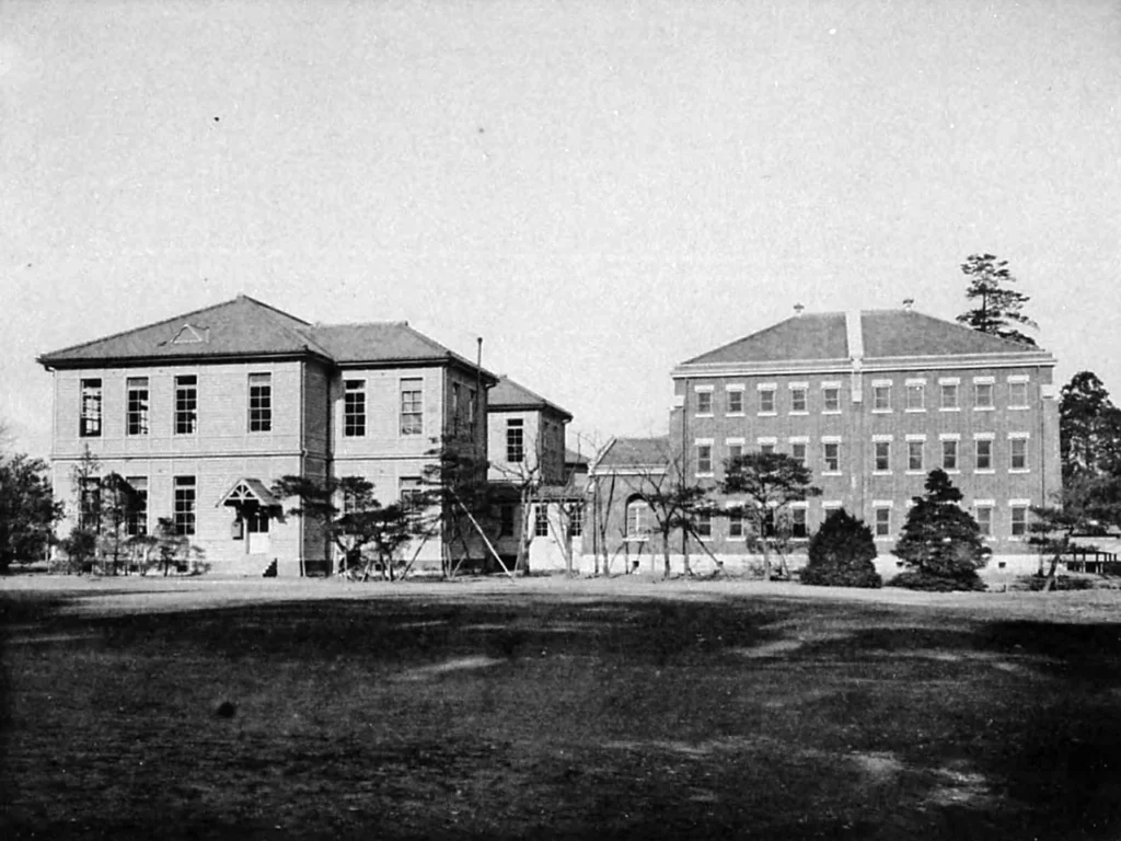 1909年当時の早稲田大学図書館
