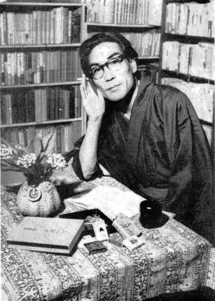 小説家・八木義徳の肖像写真