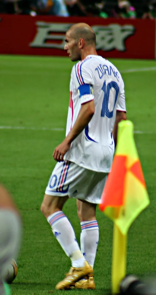 2006年7月9日のサッカーフランス代表ジネディーヌ・ジダン