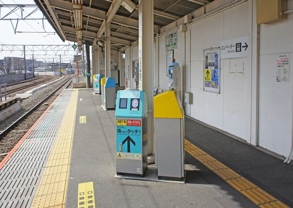 交通系ICカード対応の改札