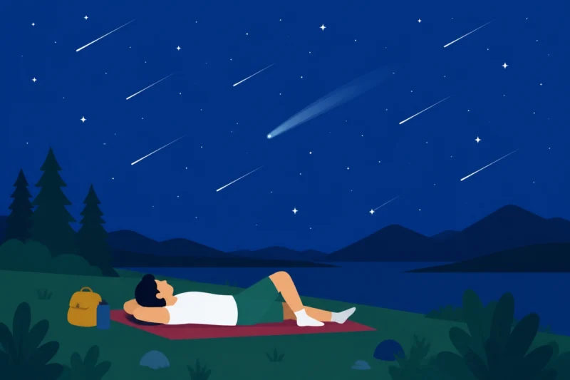 流れ星のピーク