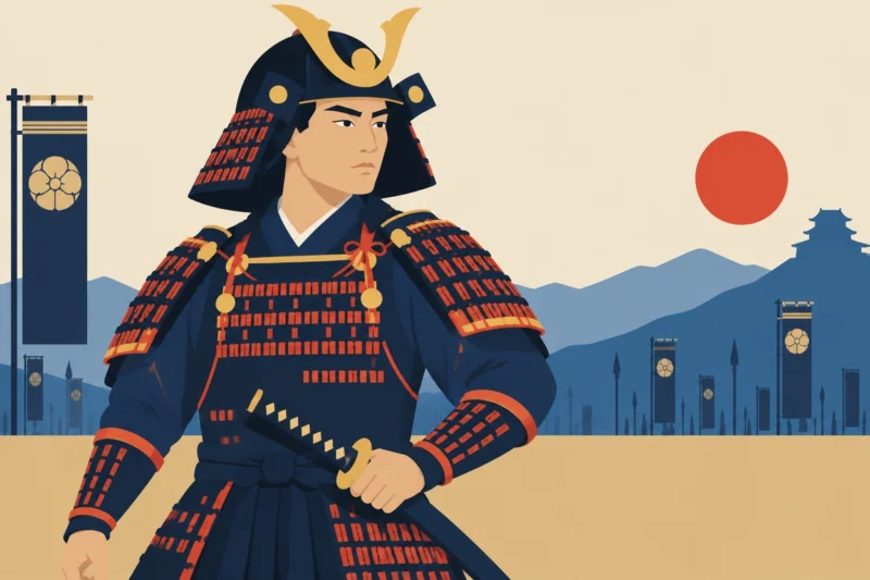 武士もメイクした?