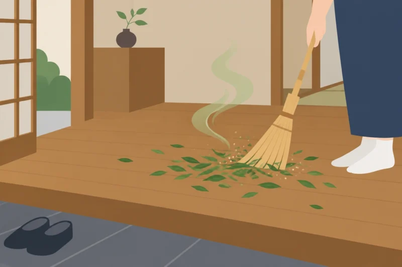 お茶殻の再利用