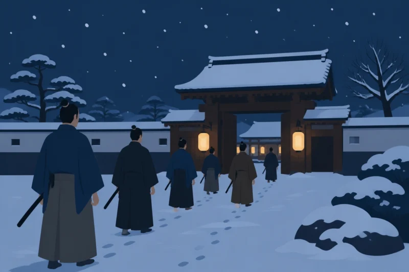 赤穂浪士の討ち入り