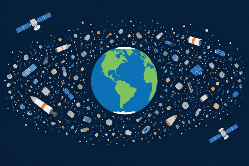 宇宙ゴミのゴミ屋敷