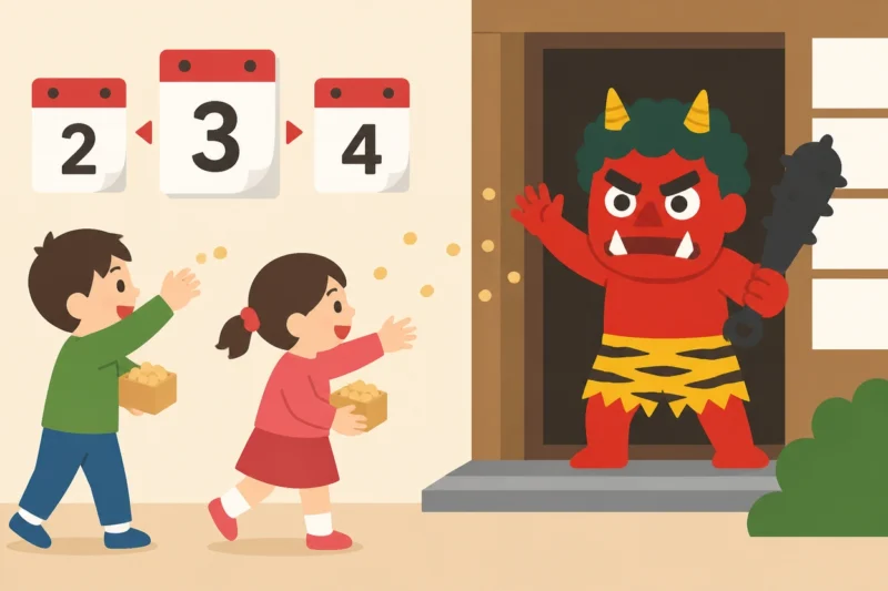 節分が2月3日とは限らない
