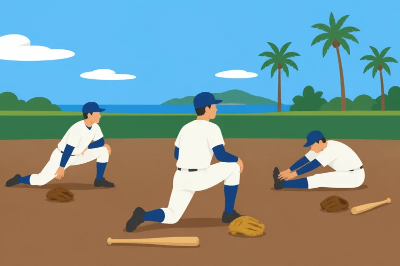 プロ野球のキャンプイン