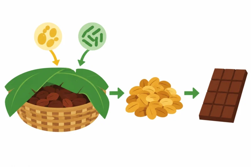 チョコも発酵食品