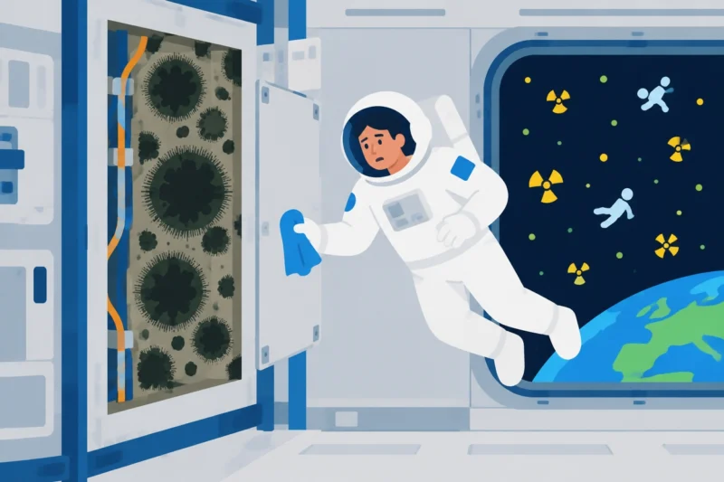 宇宙でも生きるカビ