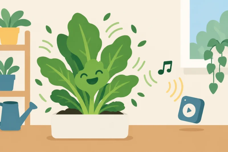 野菜は音楽が好き?