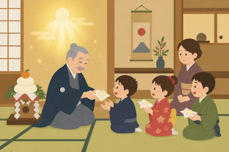 お年玉の元祖は餅?