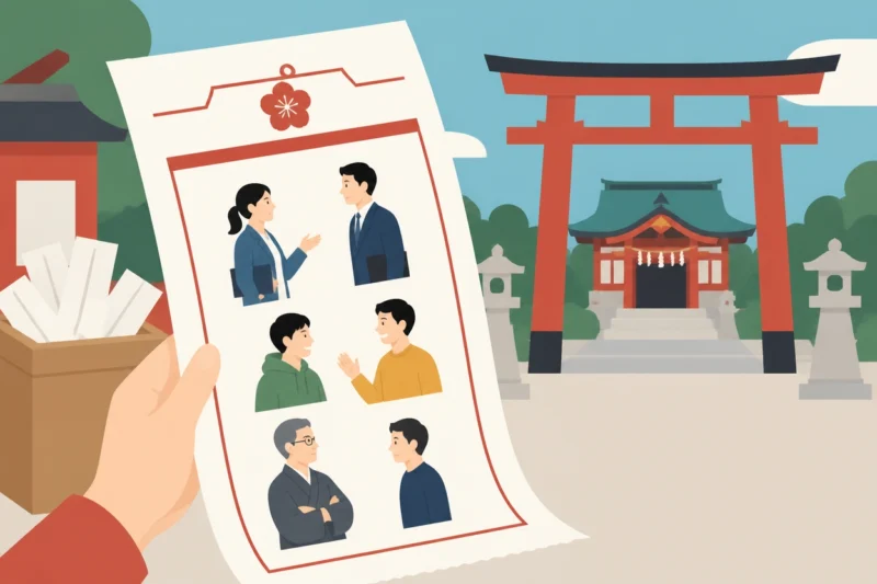 おみくじの「待ち人」