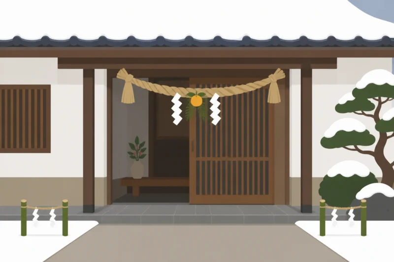 しめ飾りの役目