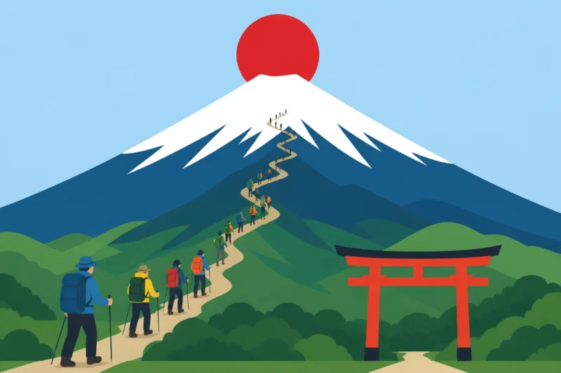 富士山の山開き