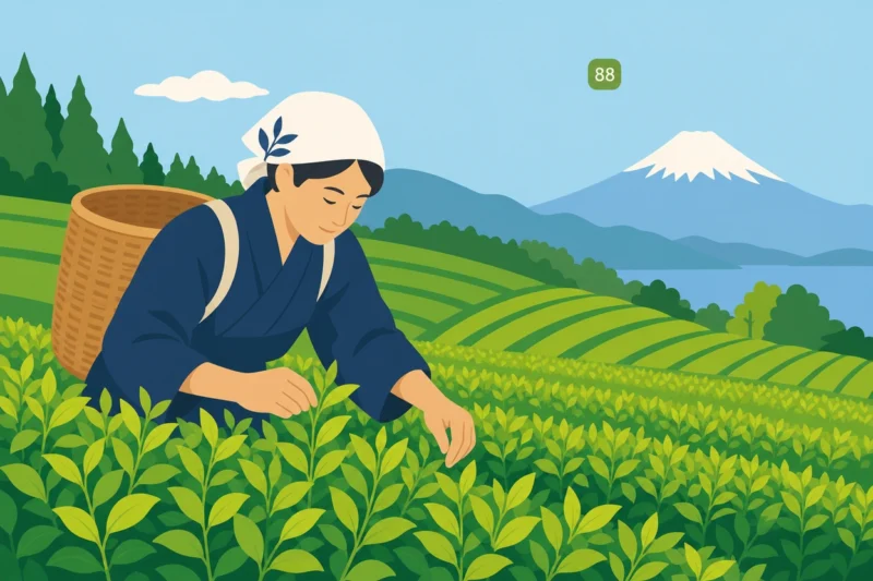 八十八夜とお茶