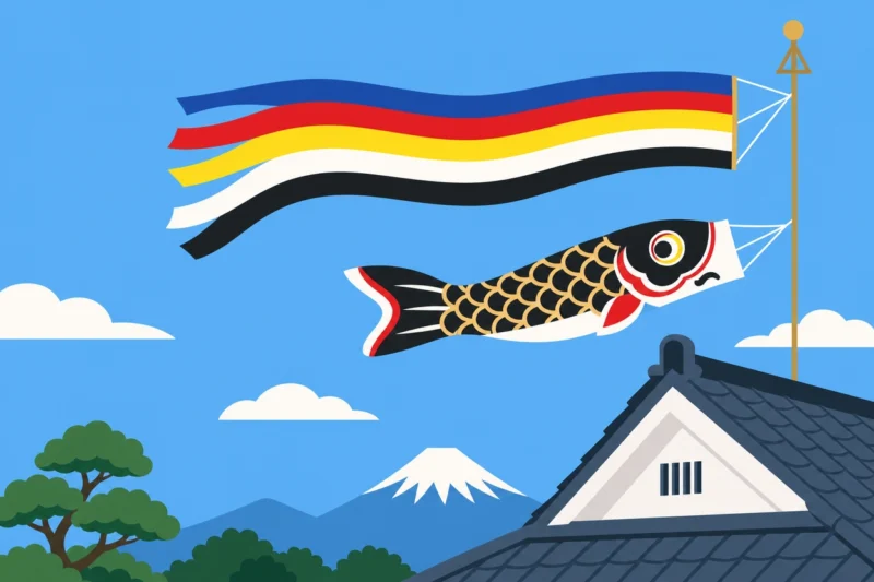 吹き流しの五色