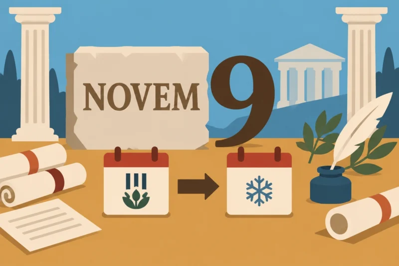 英語のNovemberの謎