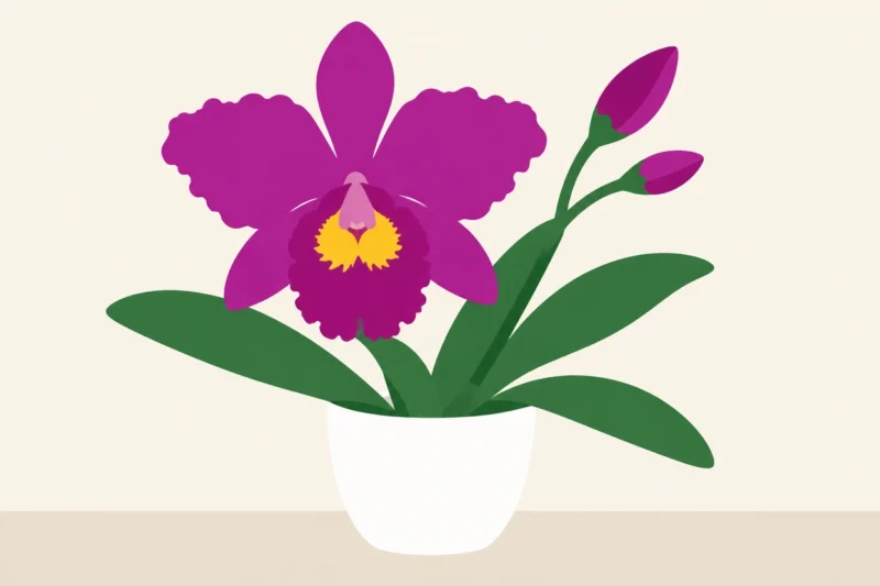 11月の花カトレア