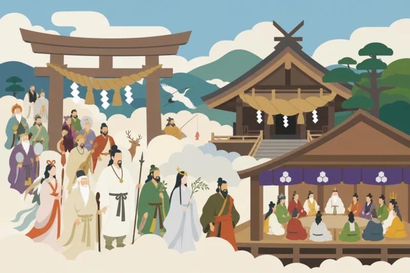 出雲では「神在月」