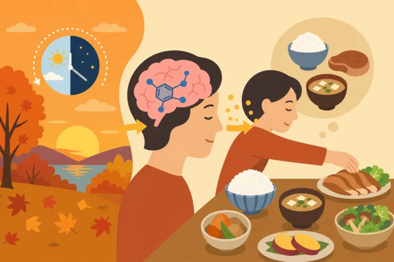 食欲の秋の科学的理由