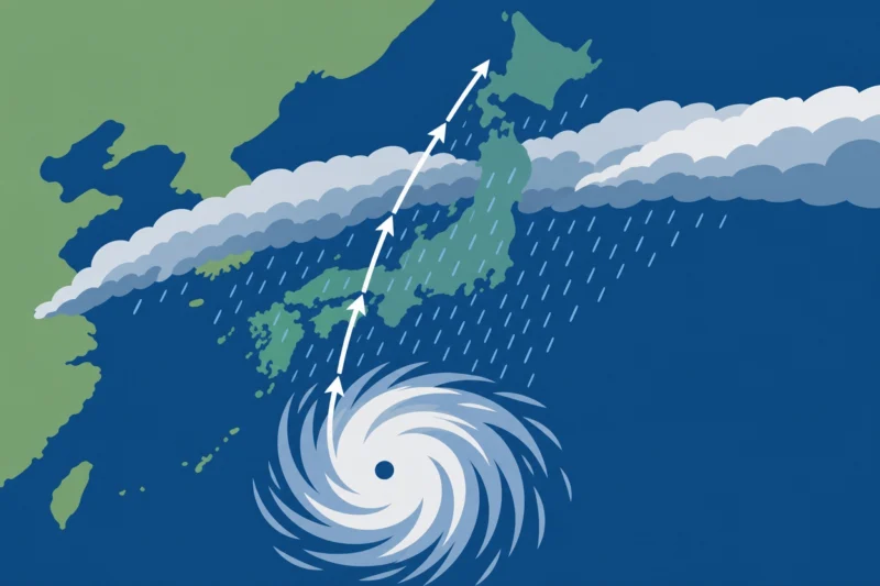 10月は台風が多い?