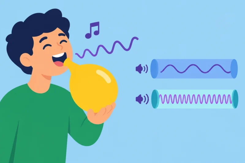 ヘリウムで声が変わる