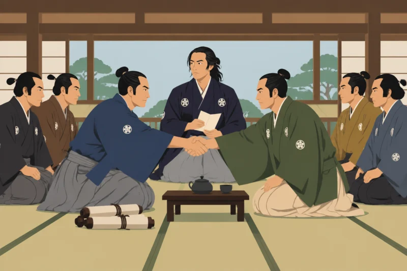 薩長同盟の仲介