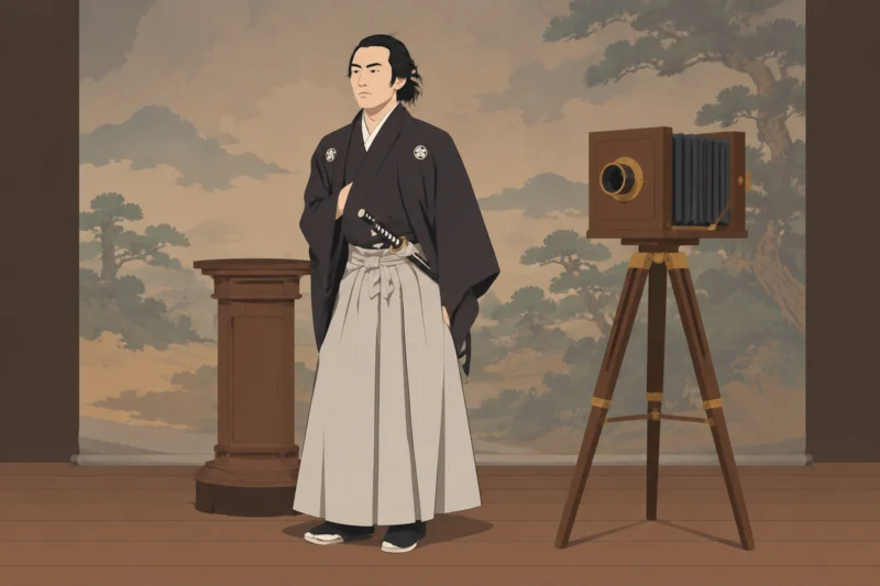 写真のポーズの謎