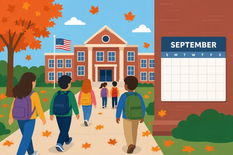 欧米の新学期は9月