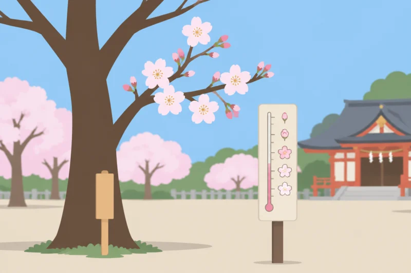 桜前線の基準木