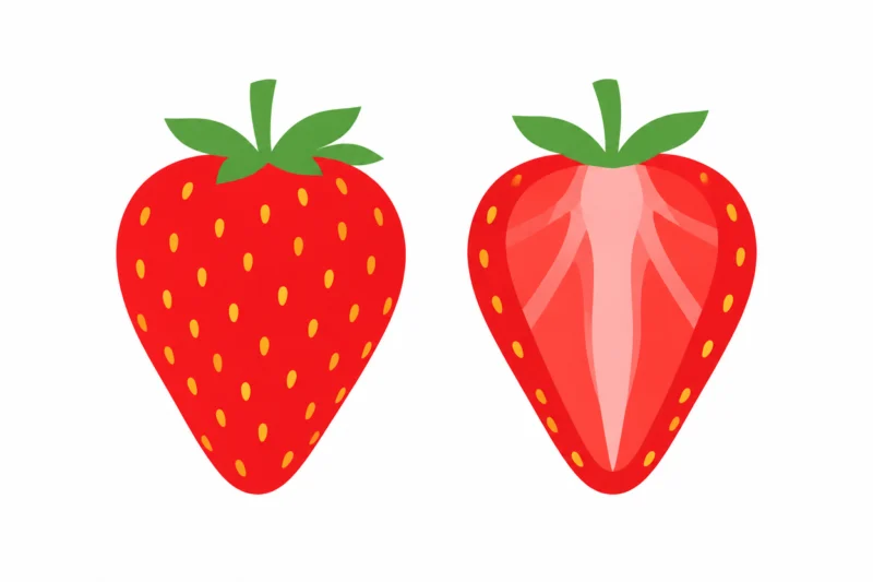 イチゴのイラスト