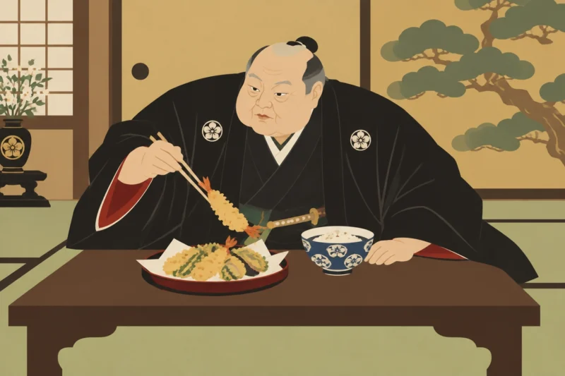 死因は天ぷら？