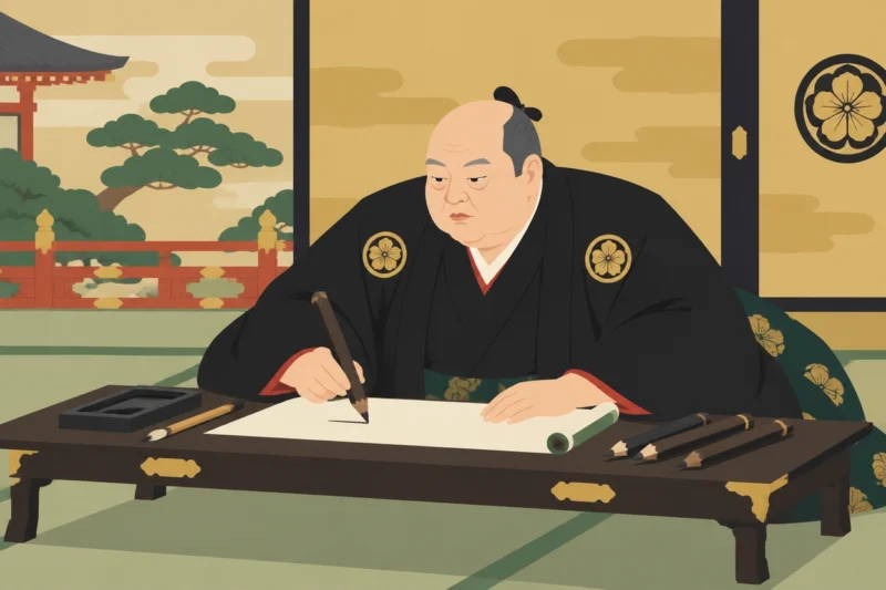 日本最古の鉛筆も所持