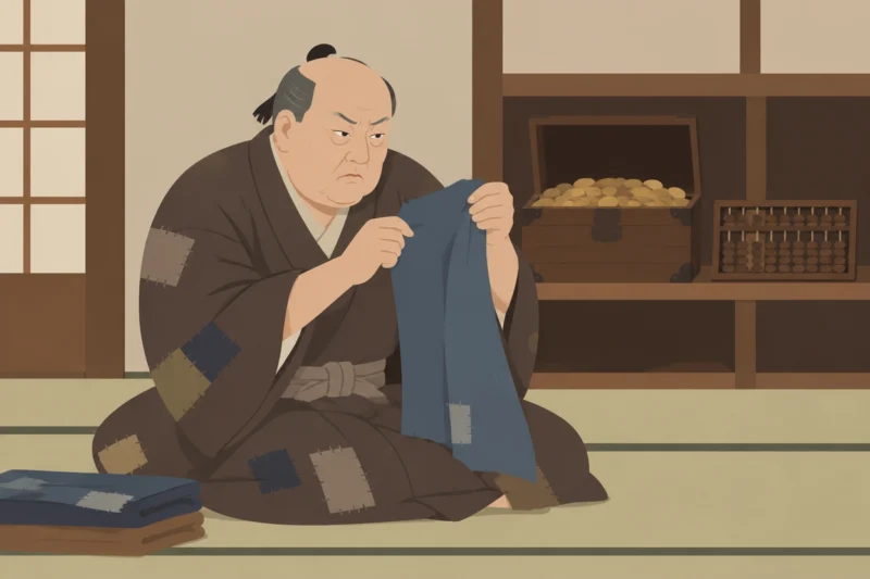 倹約家の家康のイメージ
