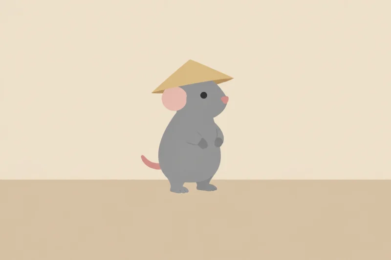 あだ名は「ハゲネズミ」