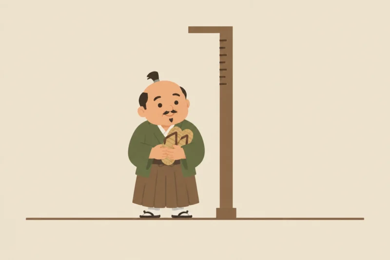 草履取りの伝説