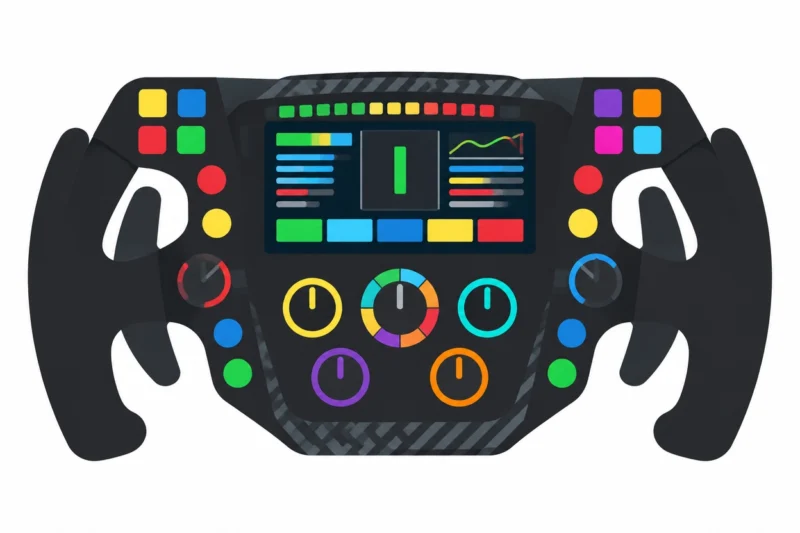 F1のハンドル