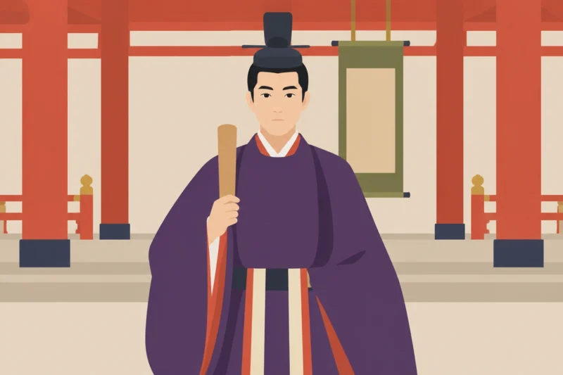聖徳太子の笏の裏側