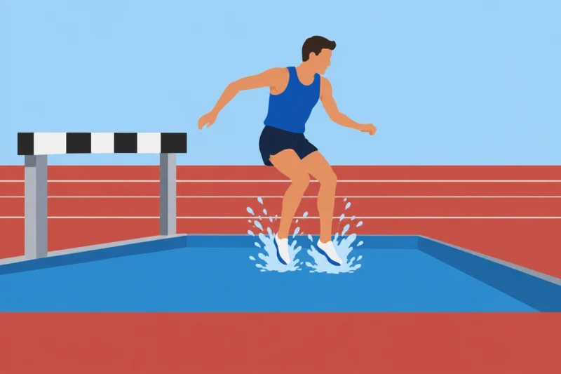 3000m障害の水
