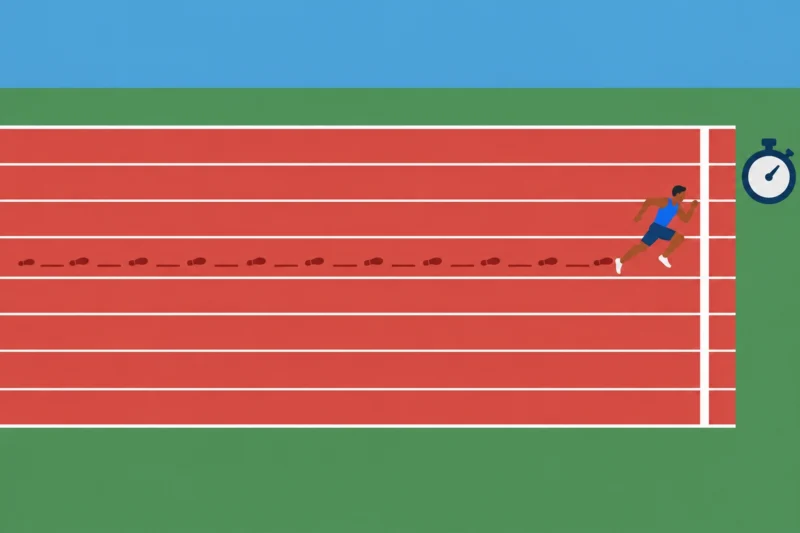 100mの歩数