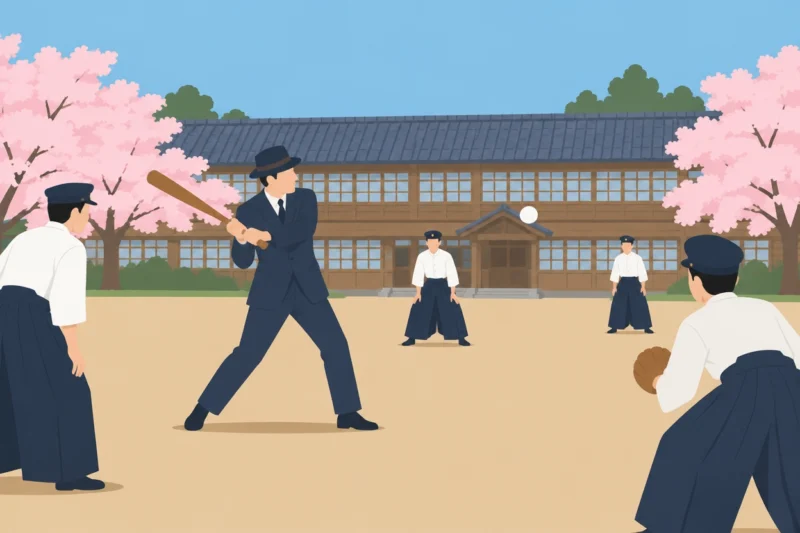 野球は明治時代に伝来