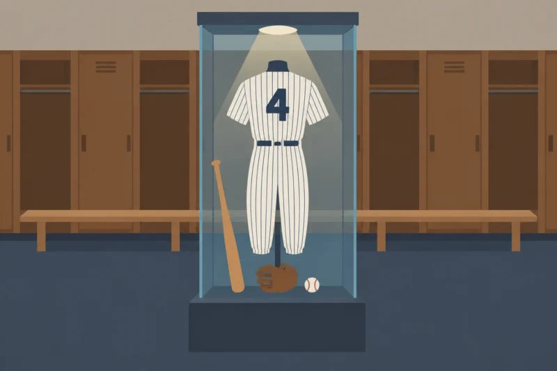 MLB初の永久欠番